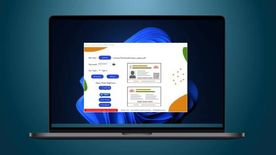 Aadhar Print PDF — project by DND Software